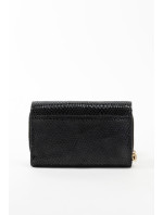 Monnari Peňaženky Dámska kožená peňaženka s multi čiernym vzorom