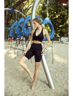 Dámske krátke legíny Alison Black - ELDAR