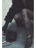 Tenké pančuchy - vzor CARMELA