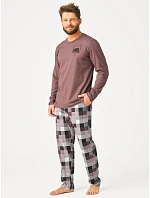 Pyžamo Key MNS 620 B26 s dlhými rukávmi 3XL–4XL Pyžamo Key MNS 620 B26 s dlhými rukávmi 3XL–4XL