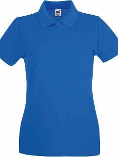 Fruit of the Loom Lady-Fit Premium Polo Dámske piqué polo 16.3030 kráľovská modrá
