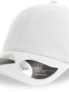 Atlantis Headwear Fraser 6-panelová čiapka s kšiltom 33.0104 biela