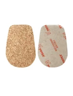 Coccine Heel Pad Corck and Leather Peccary