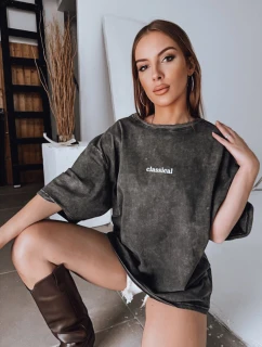 Dámske tričko CLASSICAL graphite FashionStreet RY2632