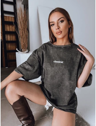 Dámske tričko CLASSICAL graphite FashionStreet RY2632