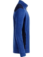 Daiber JN 862 Pánska pracovná bunda z pleteného fleecu – Strong 02.0862 royal melange/navy Daiber JN 862 Pánska pracovná bunda z pleteného fleecu – Strong 02.0862 royal melange/navy