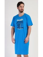 Pánska nočná košeľa s krátkym rukávom California