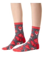 Dámske ponožky Steven art.136 Srdce Dámske ponožky Steven art.136 Srdce