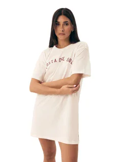 Dámska nočná košeľa 42675 Nimes cream - HENDERSON