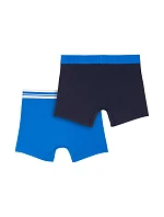 Pánske boxerky Puma Everyday Placed Logo, balenie po 2 kusoch, modré, tmavomodré 938476 03 Pánske boxerky Puma Everyday Placed Logo, balenie po 2 kusoch, modré, tmavomodré 938476 03