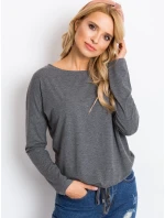 Blúzka RV BZ 5122.04P tmavo šedá