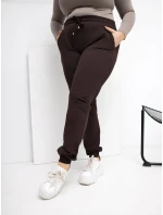 Tepláky RV DR 6301.88 tmavohnedé