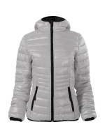 Bunda Everest strieborná sivá