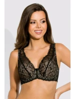 Dámska podprsenka JULIA BRALETTE 19185 Black with beige - Mediolano