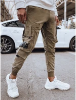 Pánske bojové nohavice béžové FashionStreet UX4305