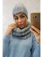 Dámska fleecová súprava Wiwiana K273 tmavo šedá