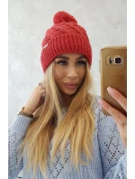 Fleecová čiapka Wanda K281 červená