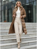 FashionStreet dámska zimná dlhá ťavia bunda TY5167
