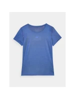 Dámske rýchloschnúce tréningové tričko regular fit 4F 4FWAW24TFTSF1011-31S