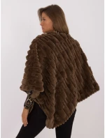 Pončo AT PN 2347.88 tmavohnedé Pončo AT PN 2347.88 tmavohnedé