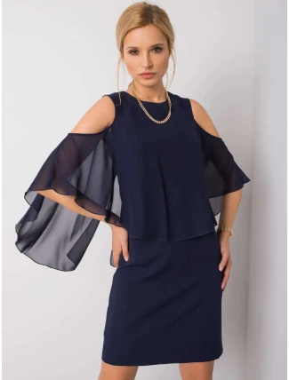 Tmavomodré spoločenské šaty 12301 - Gemini Tmavomodré spoločenské šaty 12301 - Gemini