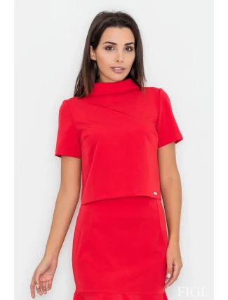 Dámska blúzka M542 červená - Figl