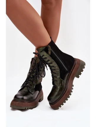 Šnurovanie vyšší model 219391 Krok v štýle