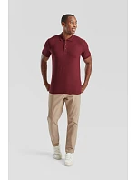 Fruit of the Loom Heavy 65/35 Pique Polo – polo tričko z hrubej bavlny 16.3204 červené