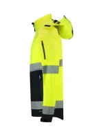 Dvojfarebná bunda EN ISO 20471 Softshell unisex fluorescenčná žltá Dvojfarebná bunda EN ISO 20471 Softshell unisex fluorescenčná žltá
