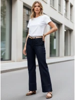 Dámske džínsové nohavice CLASSIFIT navy blue FashionStreet UY2665