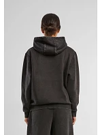 Build your Brand BY 298 Dámska mikina s kapucňou v oversize štýle „Vintage“ 56.0298 čierna