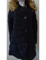 Dámska zimná bunda W703 čierna - MHM