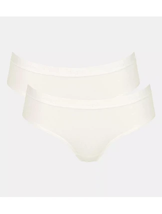 sloggi GO Casual Hipster 2P - Silk White - SLOGGI Silk White - SLOGGI