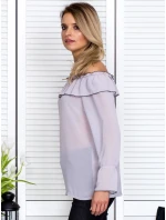 Blúzka MI BZ 17322.17 sivá