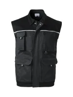 Woody pánska pracovná vesta ebony grey Woody pánska pracovná vesta ebony grey