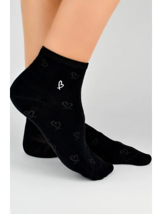 VISKÓZOVÉ PONOŽKY S HODVÁBOM ST040