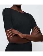 Dámske tričko Beauty Layers SSL Top Wool - BLACK - black 0004 - TRIUMPH