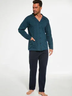 Cornette pyžamo 114/64 dlhé/r S-2XL pánske bez zipsu