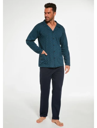 Cornette pyžamo 114/64 dlhé/r S-2XL pánske bez zipsu Cornette pyžamo 114/64 dlhé/r S-2XL pánske bez zipsu