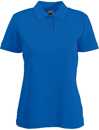 Fruit of the Loom Lady-Fit 65/35 Polo Dámske piqué polo tričko 16.3212 kráľovská modrá Fruit of the Loom Lady-Fit 65/35 Polo Dámske piqué polo tričko 16.3212 kráľovská modrá