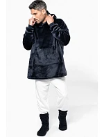 Kariban K 410 Loungewear Mikina s kapucňou zo sherpafleece 20.K410 night navy