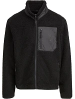 Build your Brand BY 406 Unisexová fleecová bunda „Bonded Sherpa“ 56.0406 čierna Build your Brand BY 406 Unisexová fleecová bunda „Bonded Sherpa“ 56.0406 čierna
