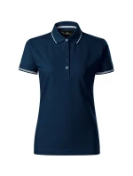 Dámska hladká polokošeľa Perfection navy blue