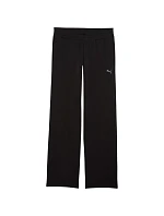 Dámske nohavice Puma ESS Elevated Straight Leg Pants black 691817 01 dámske