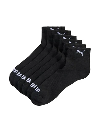 Ponožky Puma Cushioned Quarter, balenie po 3 kusoch, čierne, 938581 01 Ponožky Puma Cushioned Quarter, balenie po 3 kusoch, čierne, 938581 01