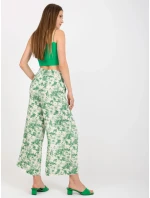 Nohavice D73771M62237A svetlo béžové