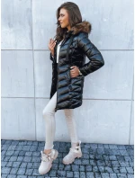 Dámska prešívaná bunda CRYSTAL black FashionStreet TY3821 Dámska prešívaná bunda CRYSTAL black FashionStreet TY3821
