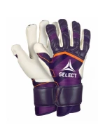 SELECT 88 Pro Grip fialovo-biele futbalové rukavice pre brankárov
