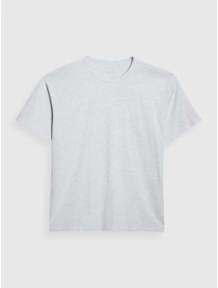 Oversize jednofarebné unisex tričko 4F 4FWSS25TTSHU1972-27M