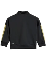 Detské tepláky adidas Essentials Climacool black and gold JC8857